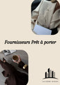 Fournisseurs Prêt à porter