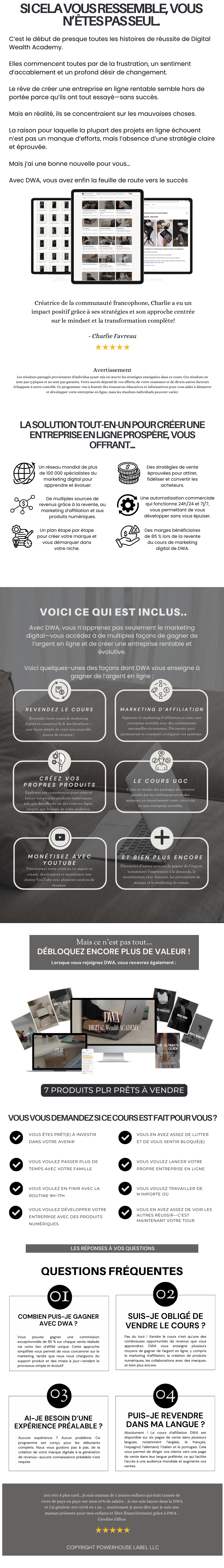 Business clé en main - Richesse numérique